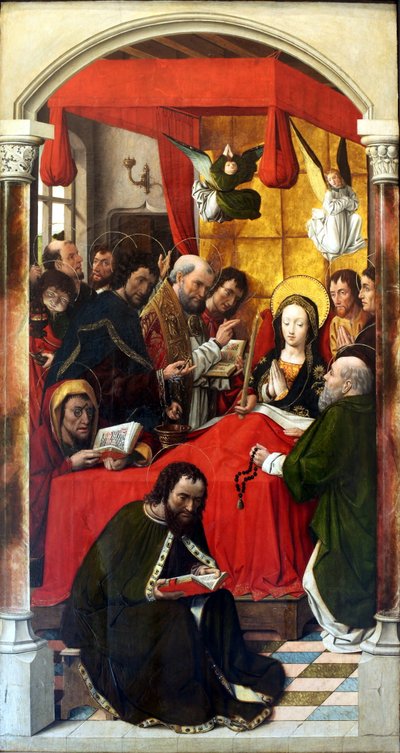 Death of the Virgin by Master of Santa Clara de Palencia